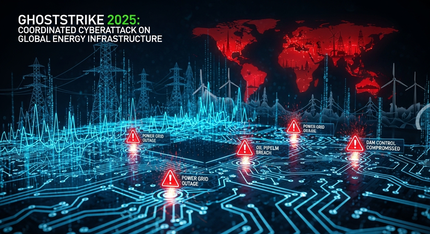 GhostStrike 2025: Serangan Siber Terkoordinasi yang Menargetkan Infrastruktur Energi Dunia